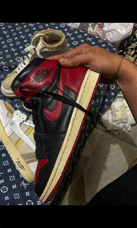 air jordan one breds scam.